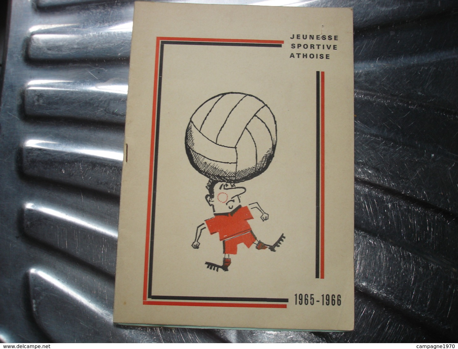 ASSEZ RARE !! ATH - JEUNESSE SPORTIVE ATHOISE FOOTBALL SAISON 1965 1966 ( NOUVELLES DU CLUB ET PUBS ) - Belgique