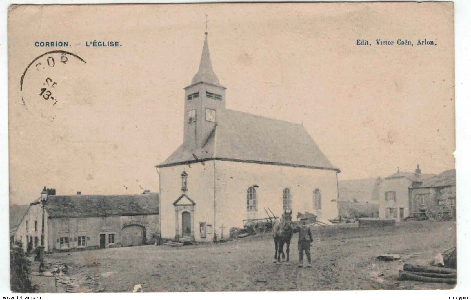 Corbion - L'Eglise - Ed. Victor Caen (voir Description !!!) - Cul-des-Sarts