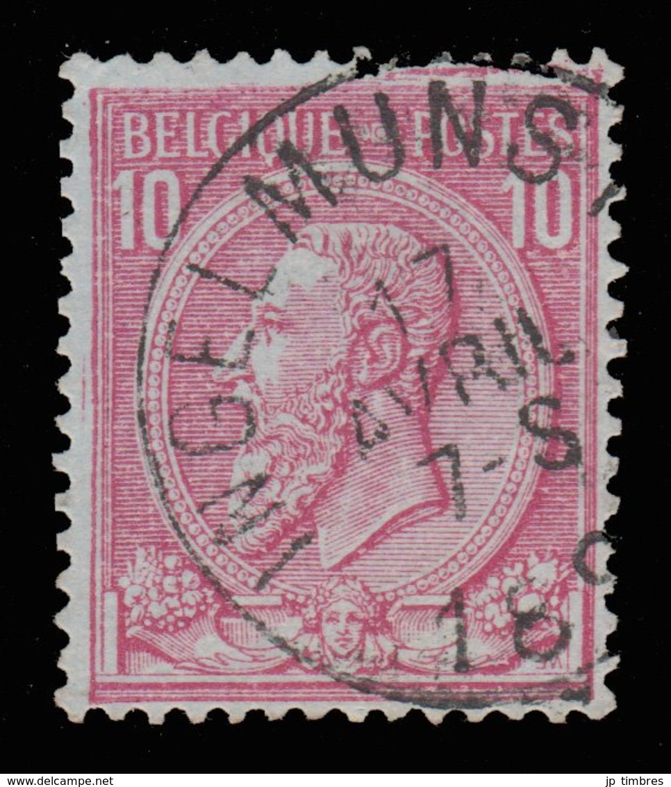 COB N°46 - Belle Oblitération "INGELMUNSTER" - 1884-1891 Léopold II