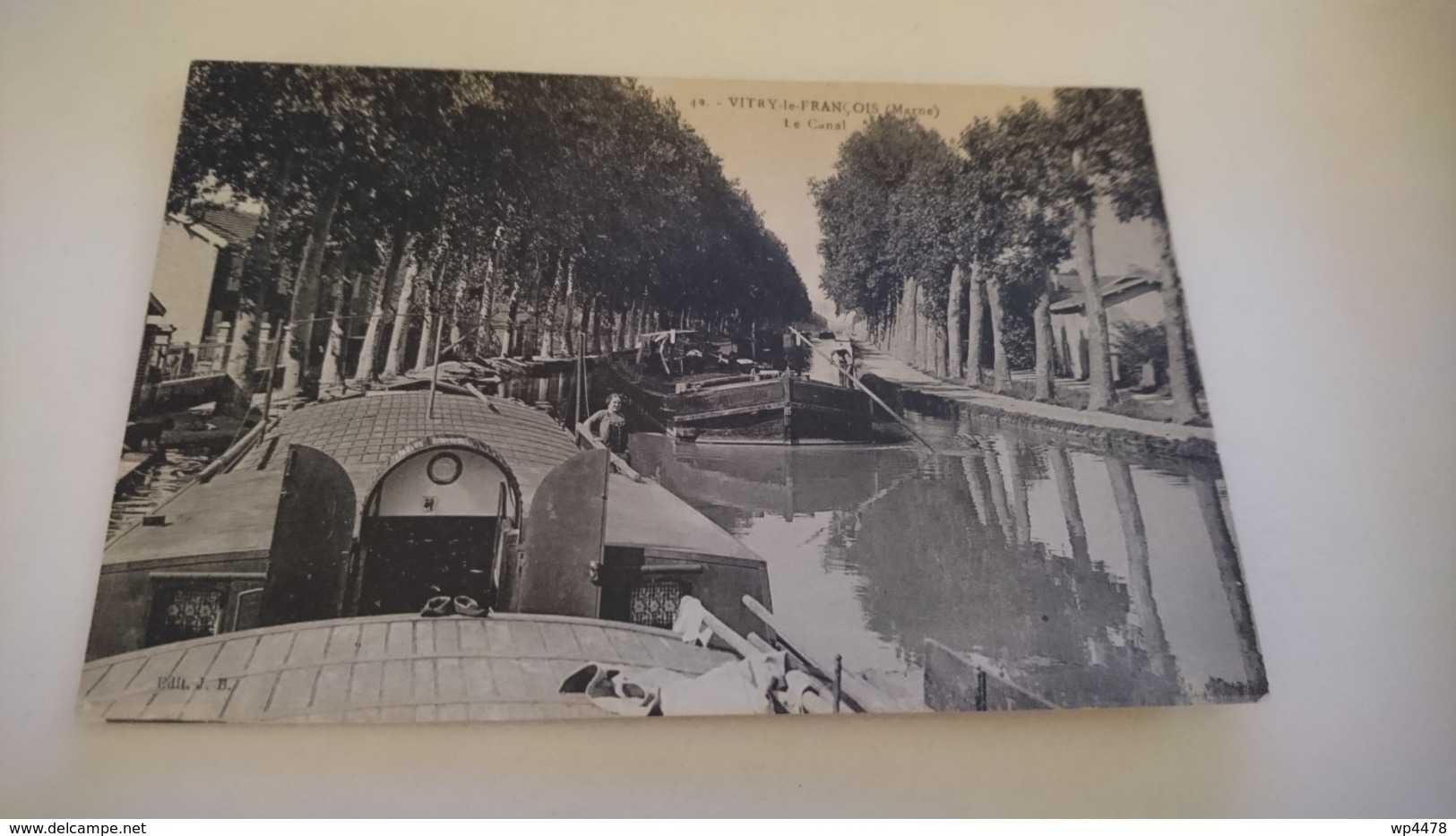 Cpa Le Canal - Vitry-le-François