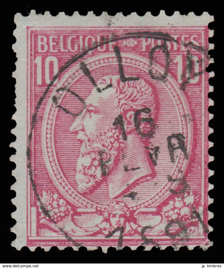 COB N°46 - Belle Oblitération "OLLOY" - 1884-1891 Léopold II