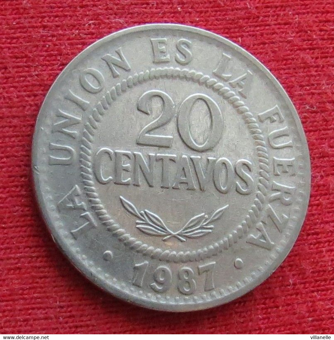 Bolivia 20 Centavos 1987 KM# 203 Bolivie - Bolivia