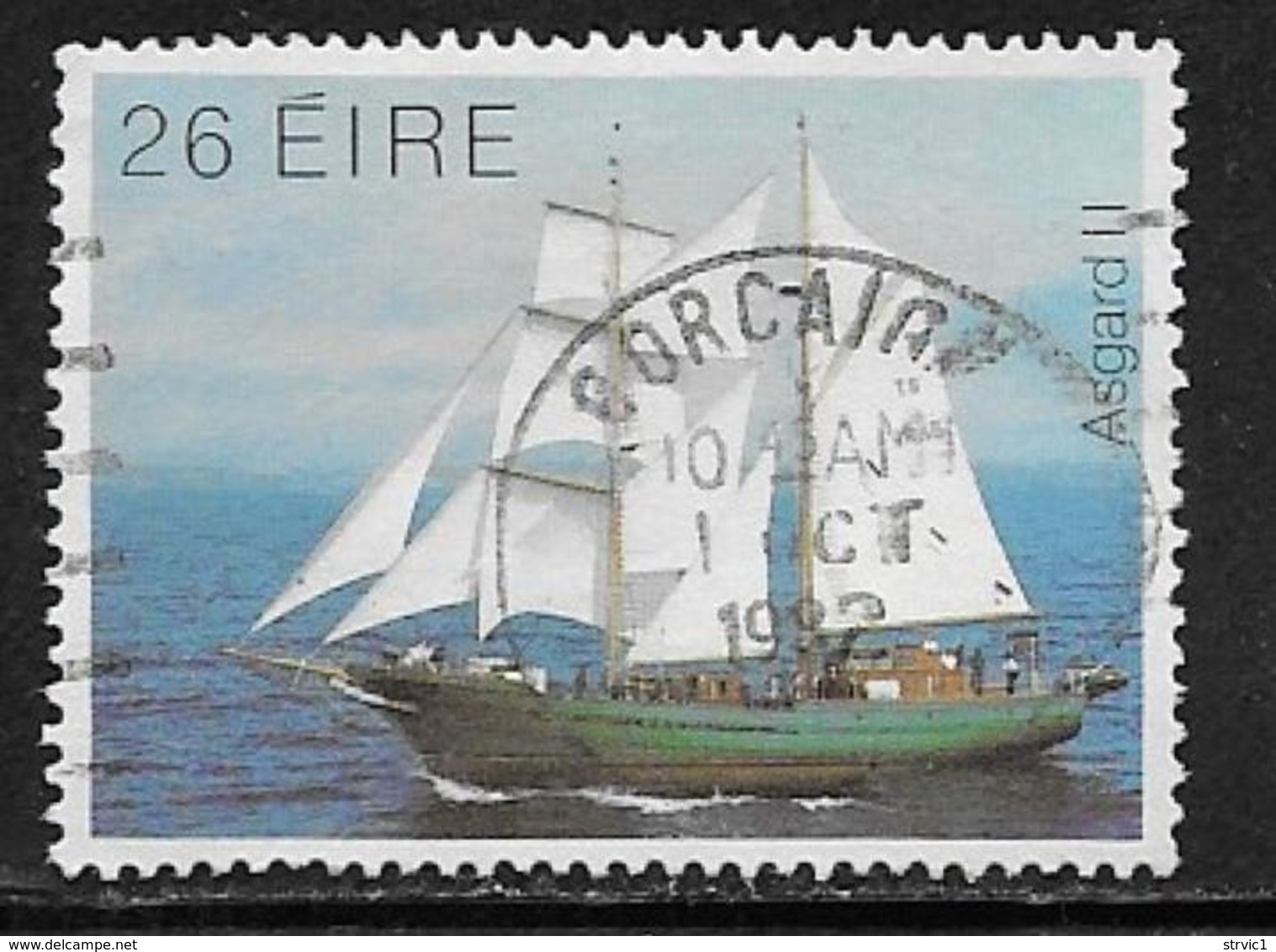 Ireland, Scott # 531 Used Ship, 1982 - Used Stamps