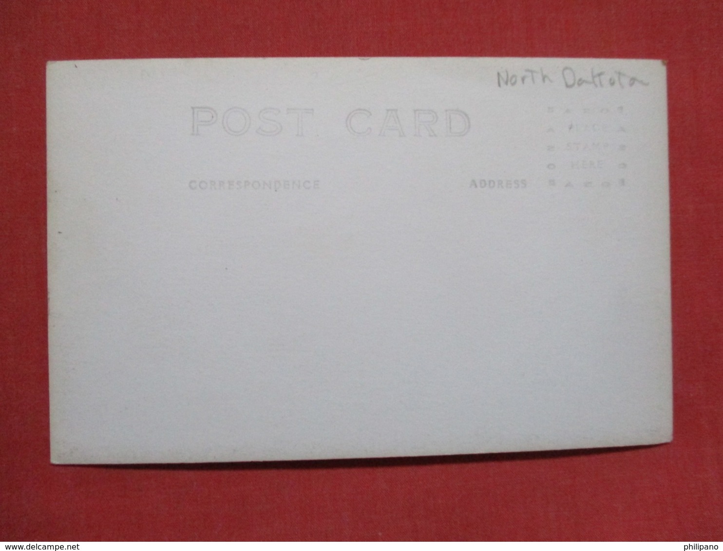 RPPC Prior Owner Noted North Dakota   Ref 3640 - A Identificar