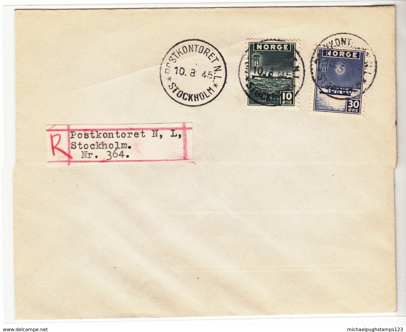 Norway / Feltpost / Military Mail / Sweden - Other & Unclassified