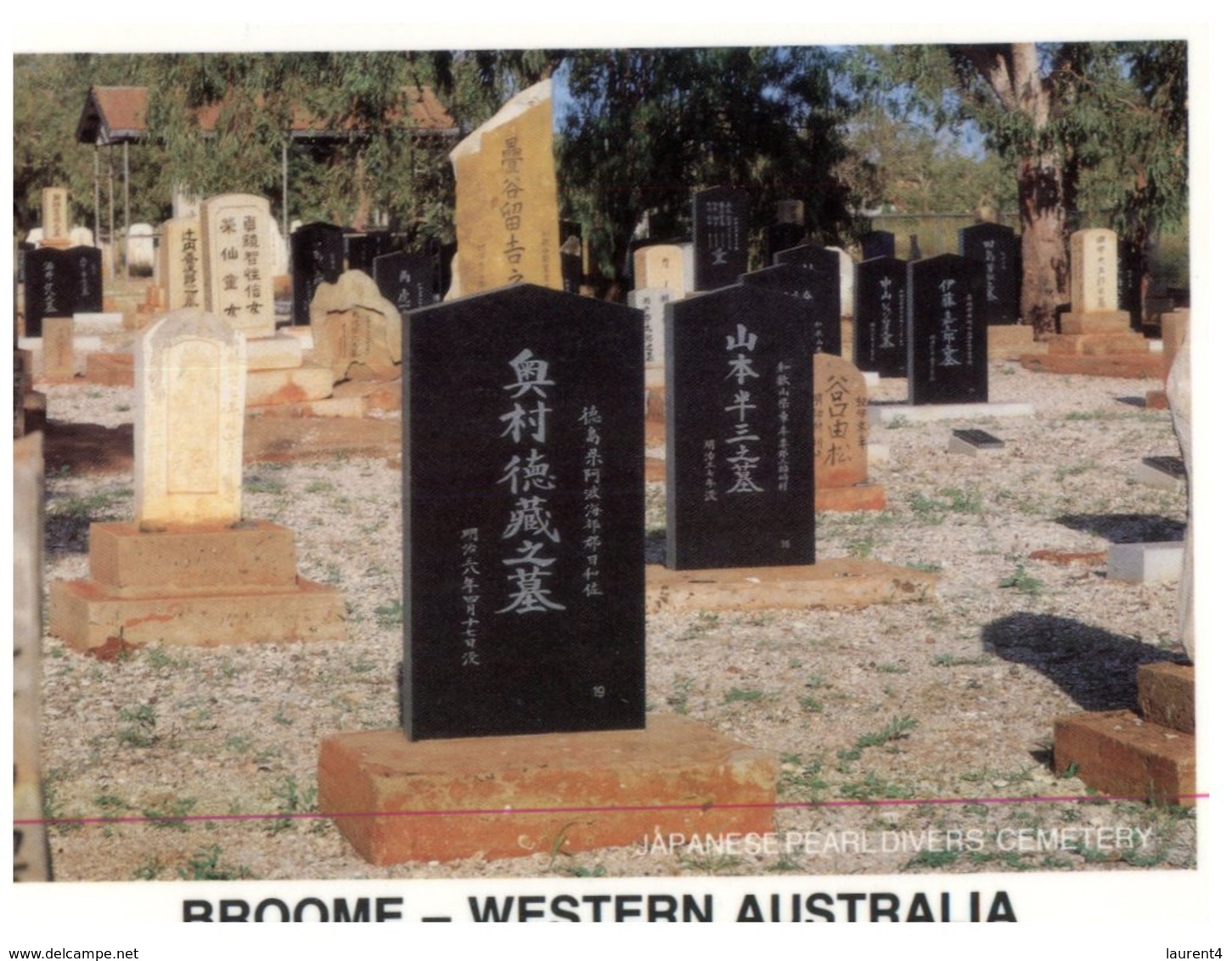 (ED 9) Australia - WA - Broome Japanese Pearl Divers Cemetery - Broome