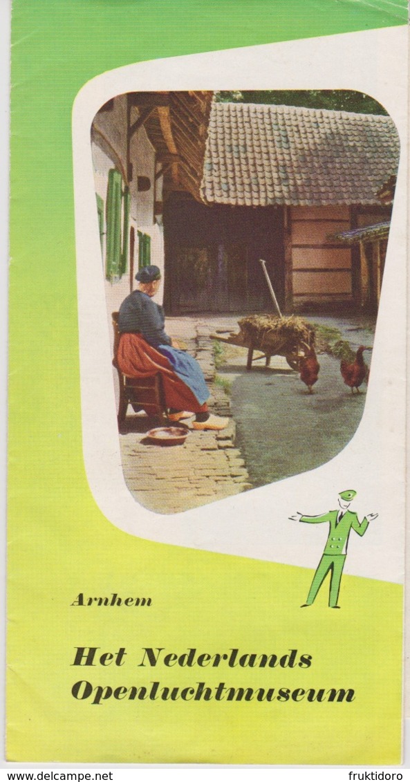 Brochure About Netherlands Open Air Museum In Arnhem - Published In 1965 - Toeristische Brochures