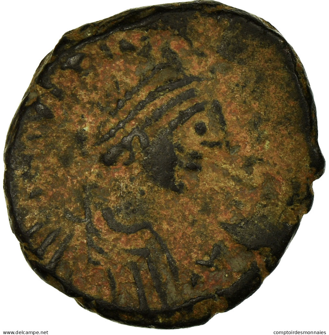 Monnaie, Justinien I, Pentanummium, 551-560, Antioche, TB+, Cuivre, Sear:244 - Byzantines