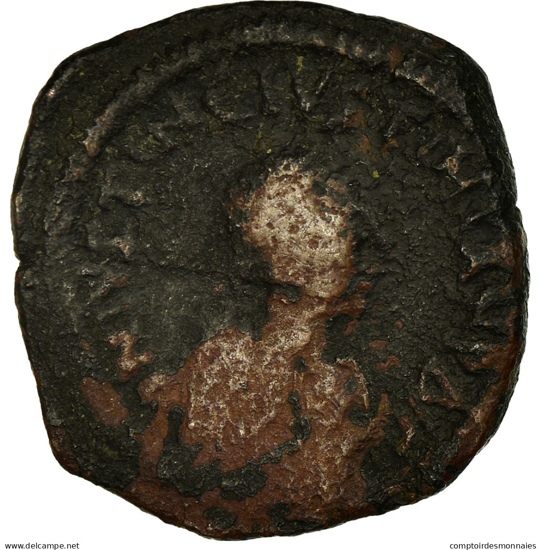 Monnaie, Justin I & Justinien I, Decanummium, AD 527, Constantinople, TB - Byzantines
