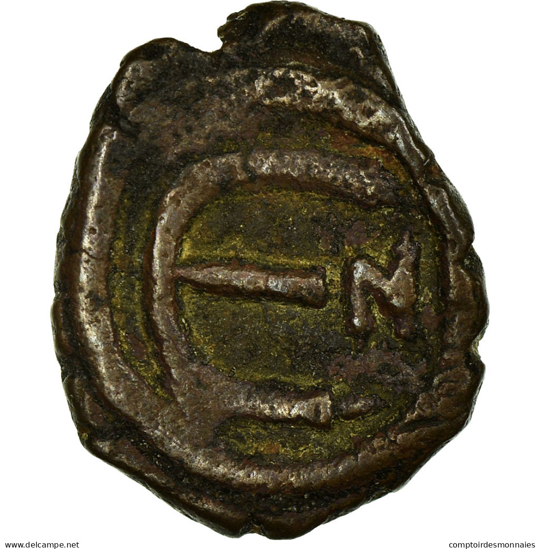 Monnaie, Justin I, Pentanummium, 518-527, Nicomédie, TB, Cuivre, Sear:93A - Byzantines