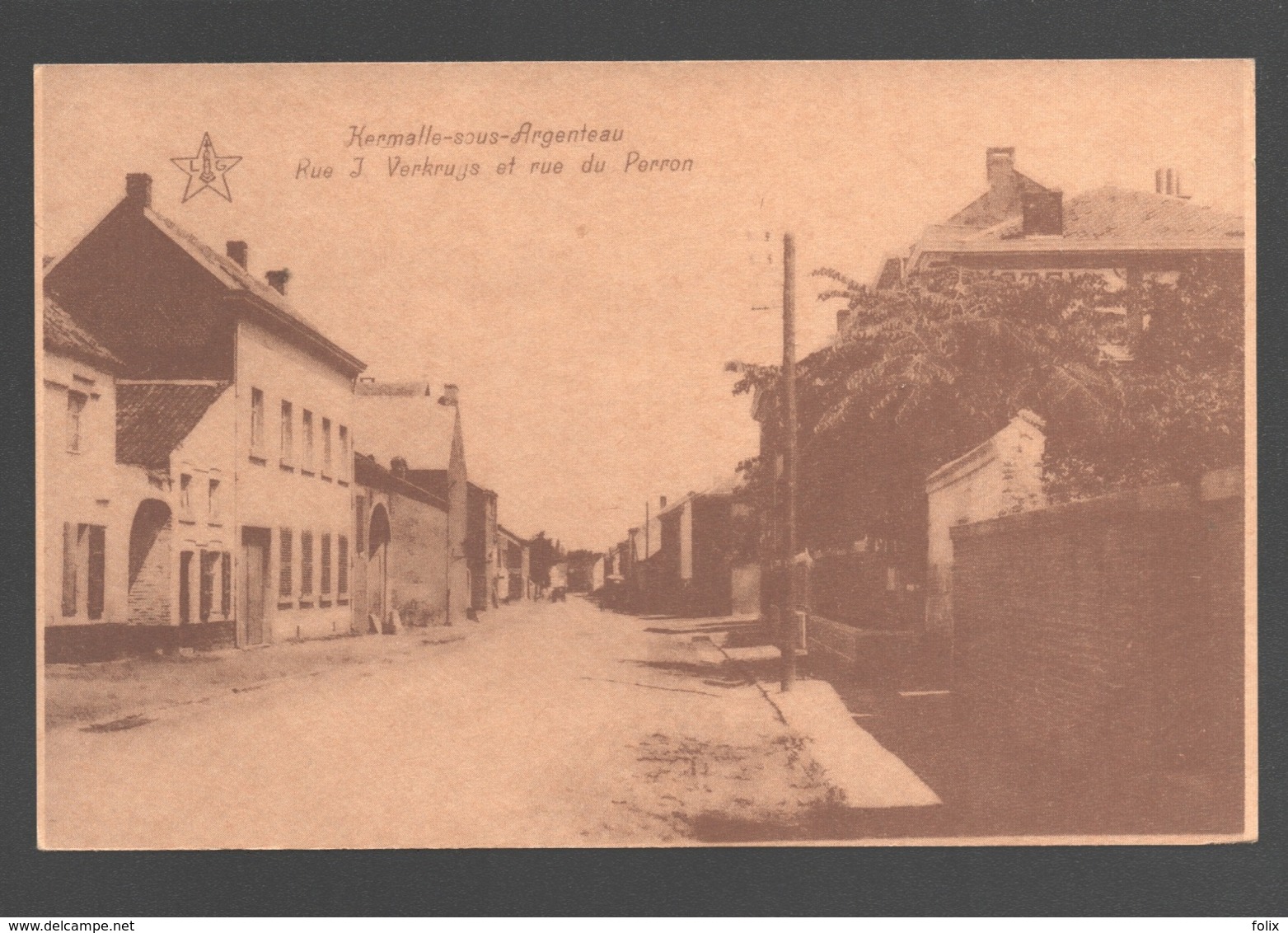 Hermalle-sous-Argenteau - Rue J. Verkruys Et Rue Du Perron - Repro - Oupeye