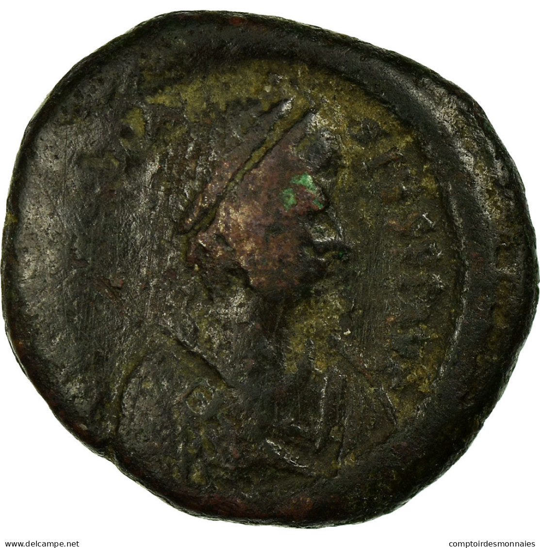 Monnaie, Anastase Ier, Decanummium, 498-507, Constantinople, TB, Cuivre, Sear:26 - Bizantine
