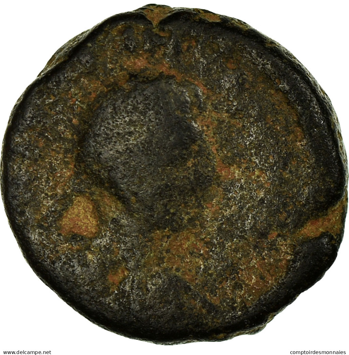 Monnaie, Justin I, Pentanummium, 518-527, Antioche, TB, Cuivre, Sear:111 - Byzantium