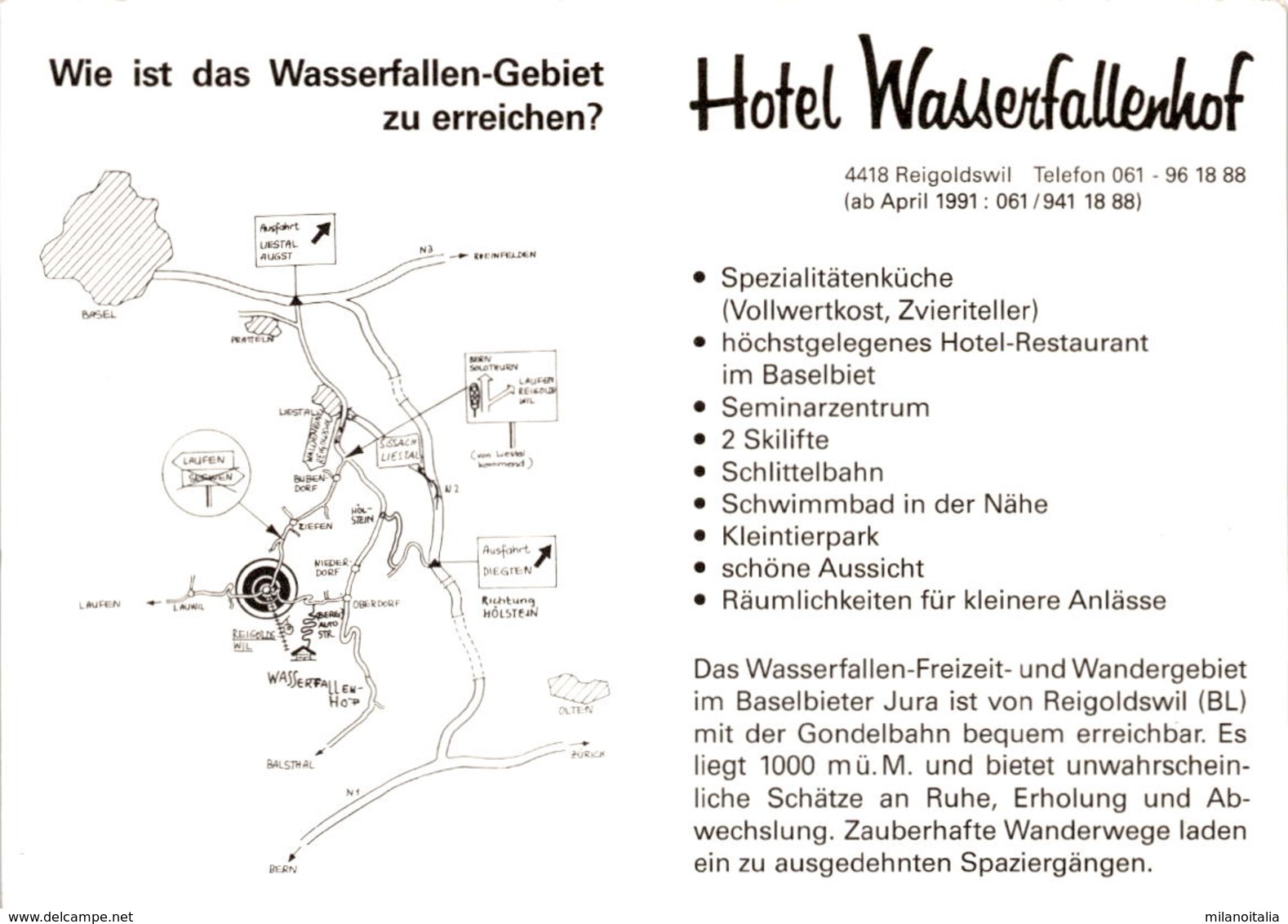 Hotel Wasserfallenhof - Reigoldswil - 3 Bilder - Reigoldswil