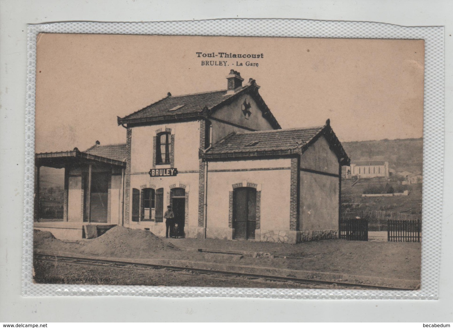 Toul Thiaucourt Bruley La Gare 1915 - Toul