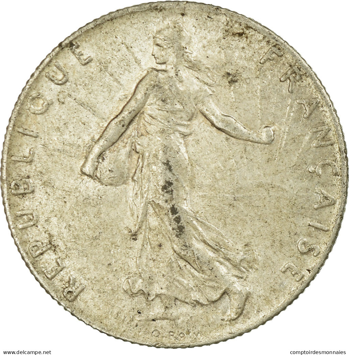 Monnaie, France, Semeuse, 50 Centimes, 1899, Paris, TB+, Argent, Gadoury:420 - G. 50 Céntimos