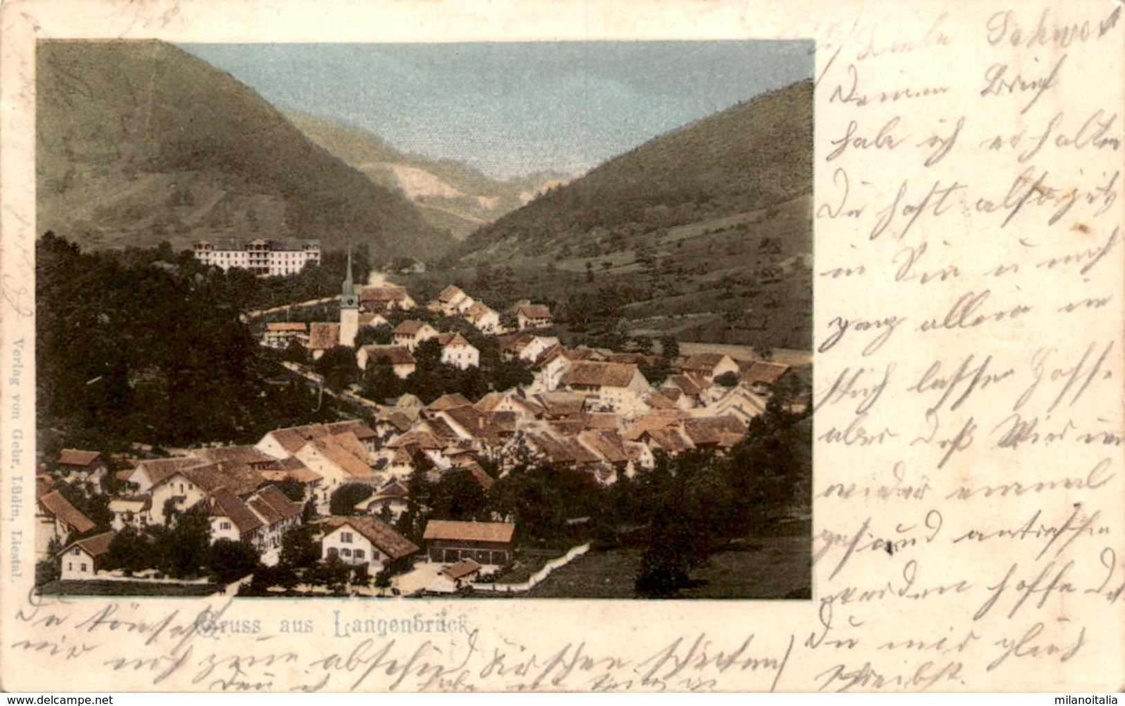 Gruss Aus Langenbrück * 10. 7. 1905 - Langenbruck