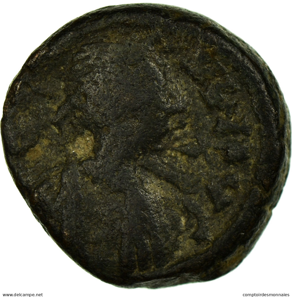 Monnaie, Justin I, Pentanummium, 518-527, Constantinople, TB+, Cuivre, Sear:75 - Byzantines