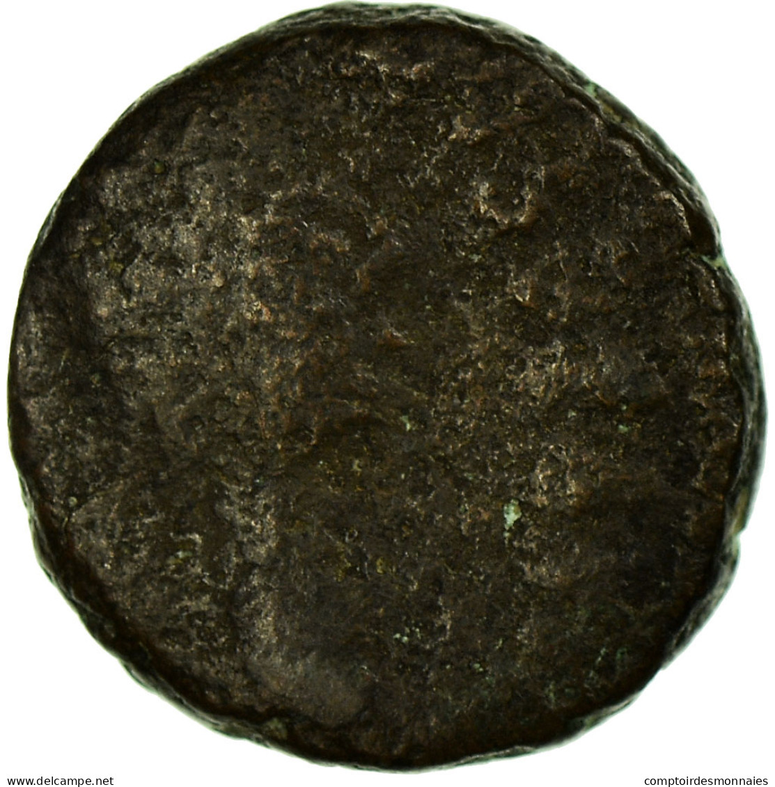 Monnaie, Justin I, Pentanummium, 518-527, Constantinople, TB, Cuivre, Sear:74 - Bizantinas