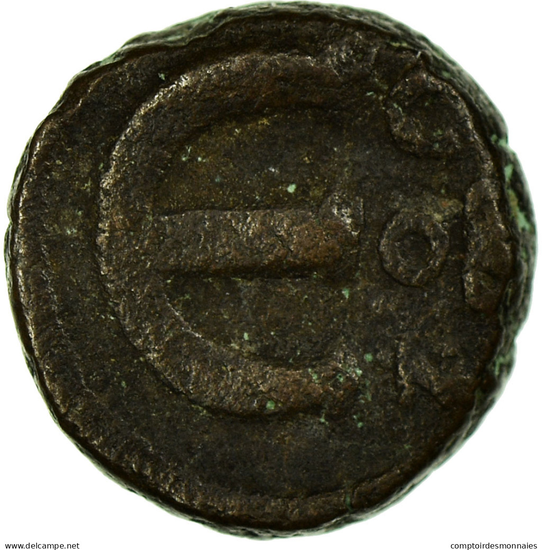 Monnaie, Justin I, Pentanummium, 518-527, Constantinople, TB, Cuivre, Sear:74 - Bizantine