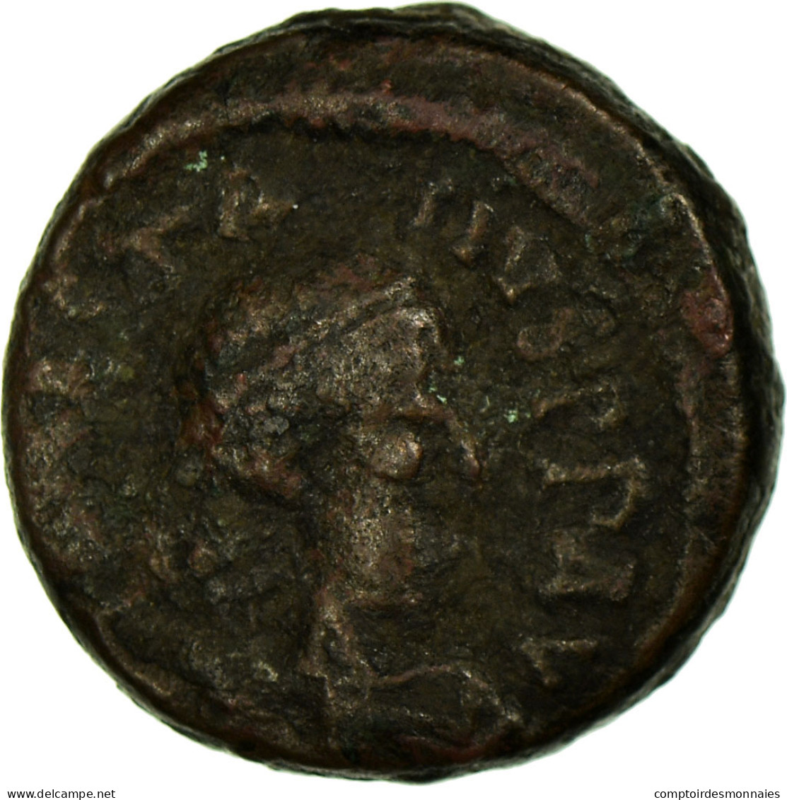 Monnaie, Anastase Ier, Pentanummium, 512-517, Constantinople, TB, Cuivre - Bizantine