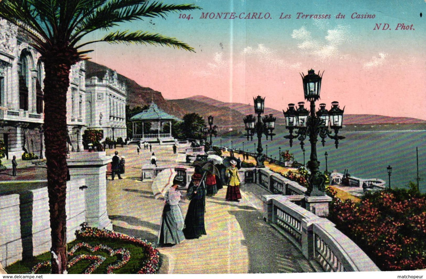 LOT DE 11 CPA DE MONACO - MONTE CARLO - Colecciones & Lotes