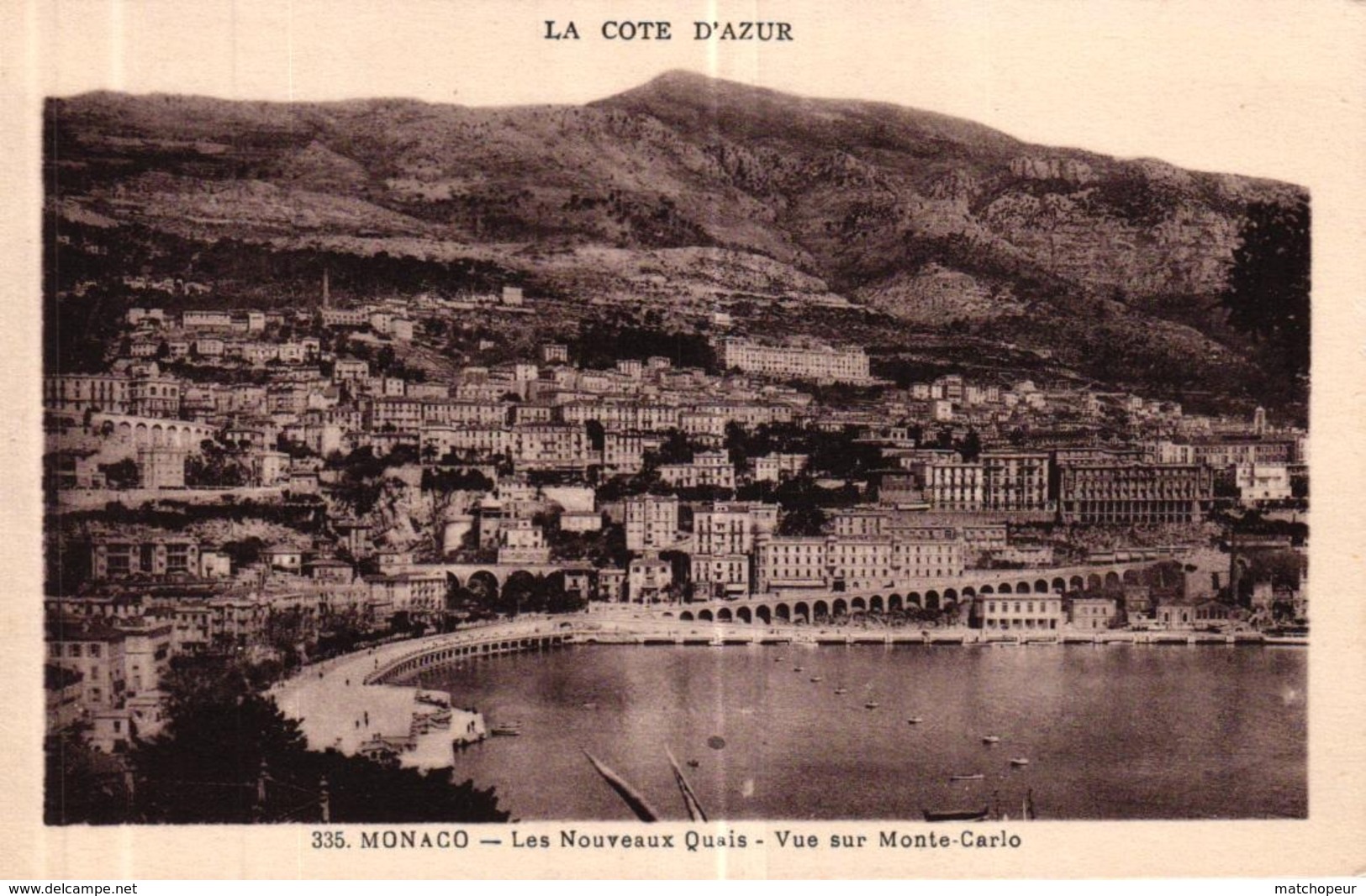 LOT DE 11 CPA DE MONACO - MONTE CARLO