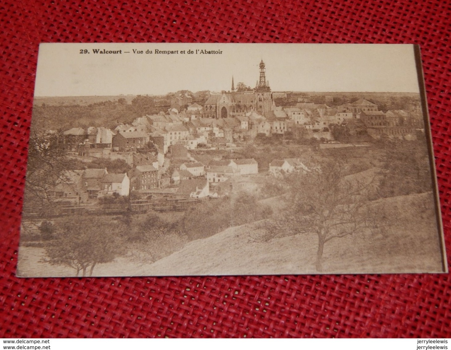 WALCOURT  -  Vue Des Remparts Et De L'Abattoir - Walcourt