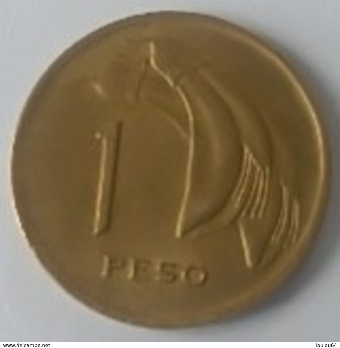 URUGUAY - 1 Peso 1968 - Cu-Alu - - Uruguay