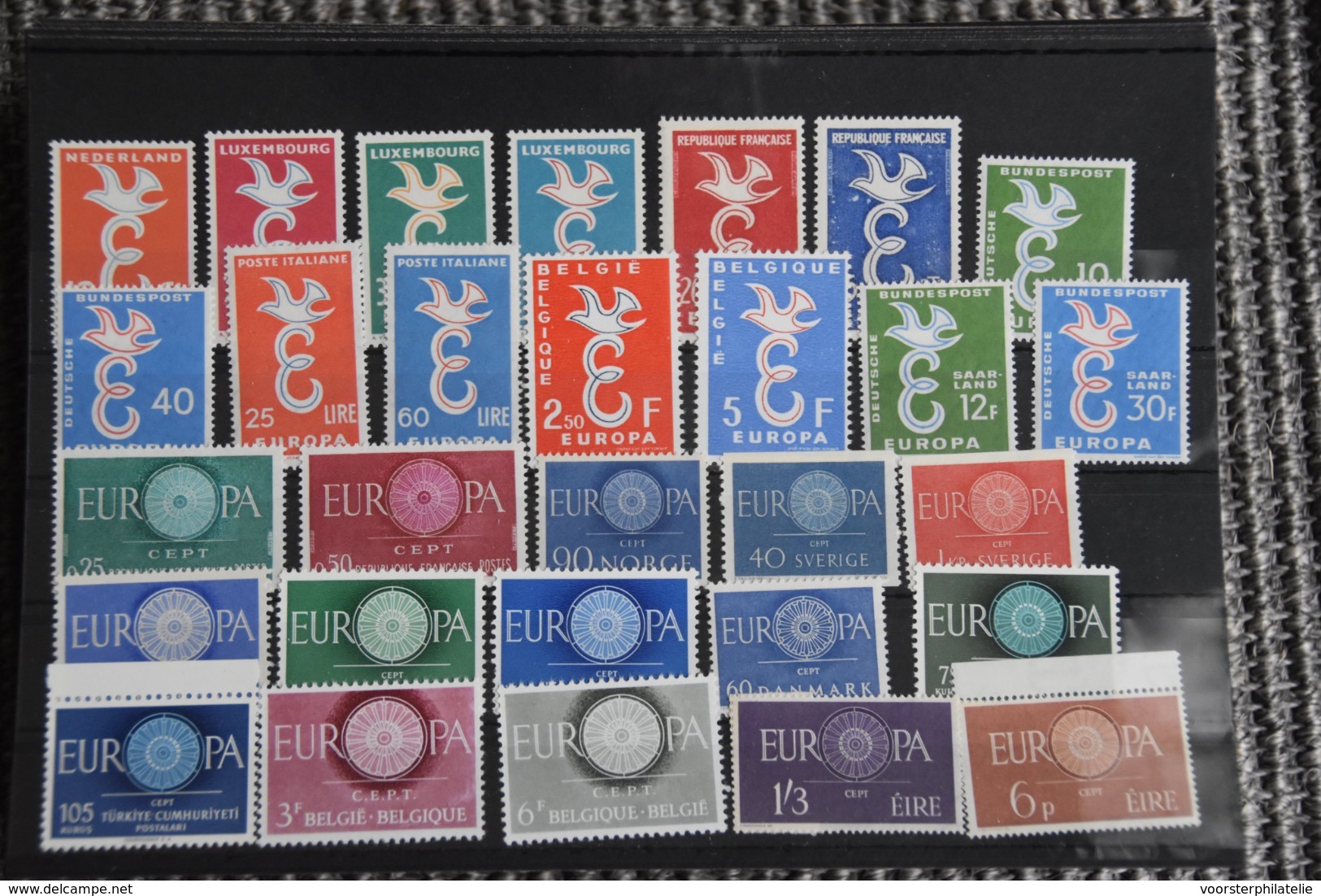 D(A) 009 ++ LOT EUROPE EUROPA CEPT MNH ** POSTFRIS - Collections (sans Albums)