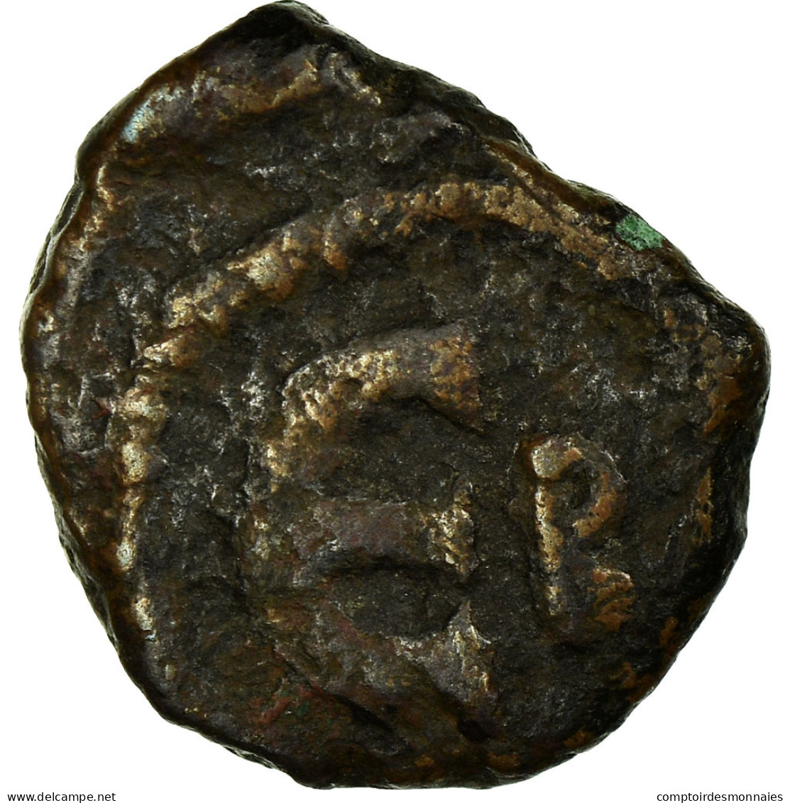 Monnaie, Anastase Ier, Pentanummium, 512-517, Constantinople, TB, Cuivre - Byzantium