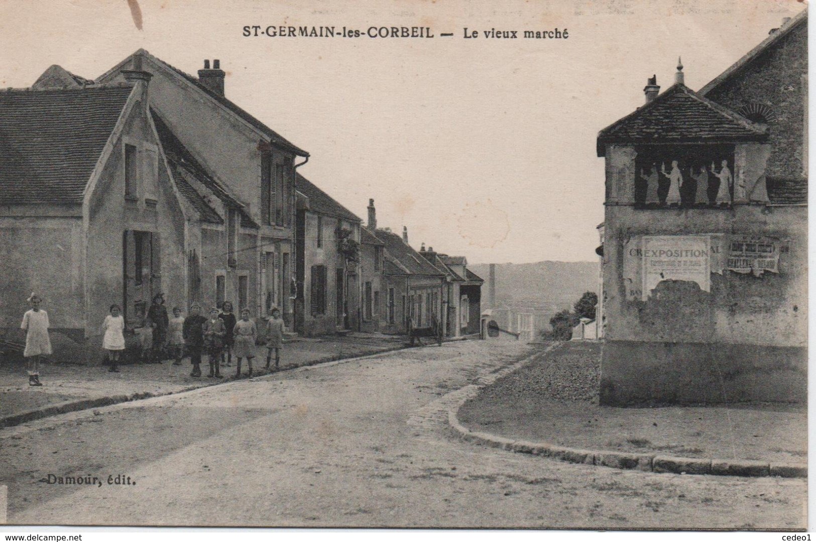 ST GERMAIN LES CORBEIL  LE VIEUX MARCHE - Autres & Non Classés