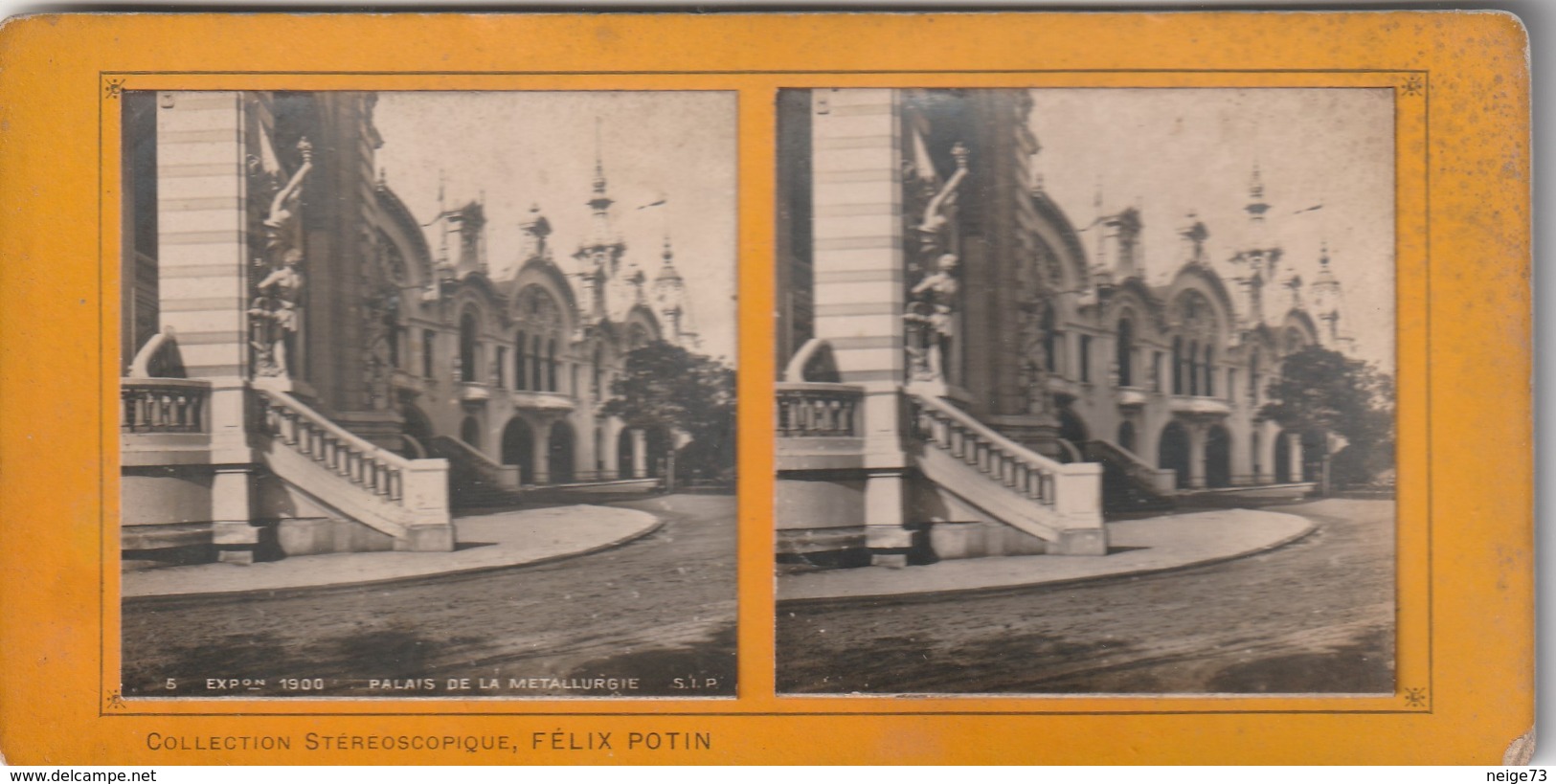 Photostéréoscopique - Exposition 1900 - Palais De La Metallurgie - Félix Potin - Photographe S.I.P - Stereo-Photographie