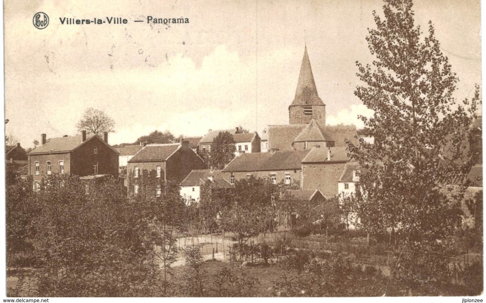 VILLERS LA VILLE   Panorama. - Villers-la-Ville