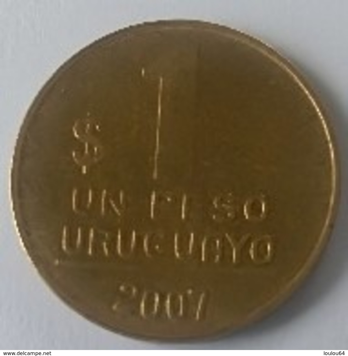 1  PESO  URUGUAYO  2007 - URUGUAY - - Uruguay