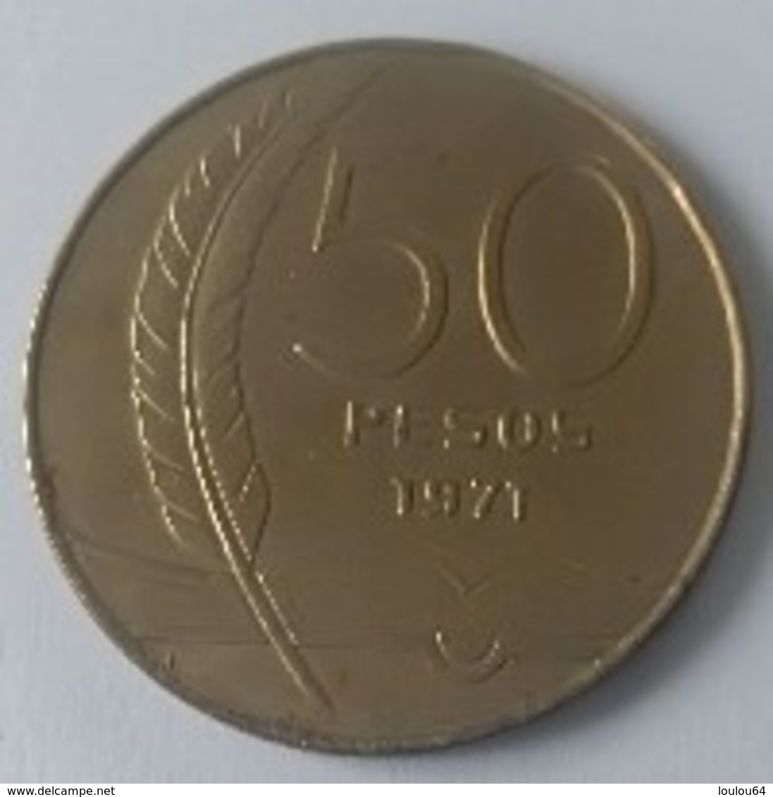 URUGUAY - 50 Pesos 1971 - RODO 1871-1917 - - Uruguay