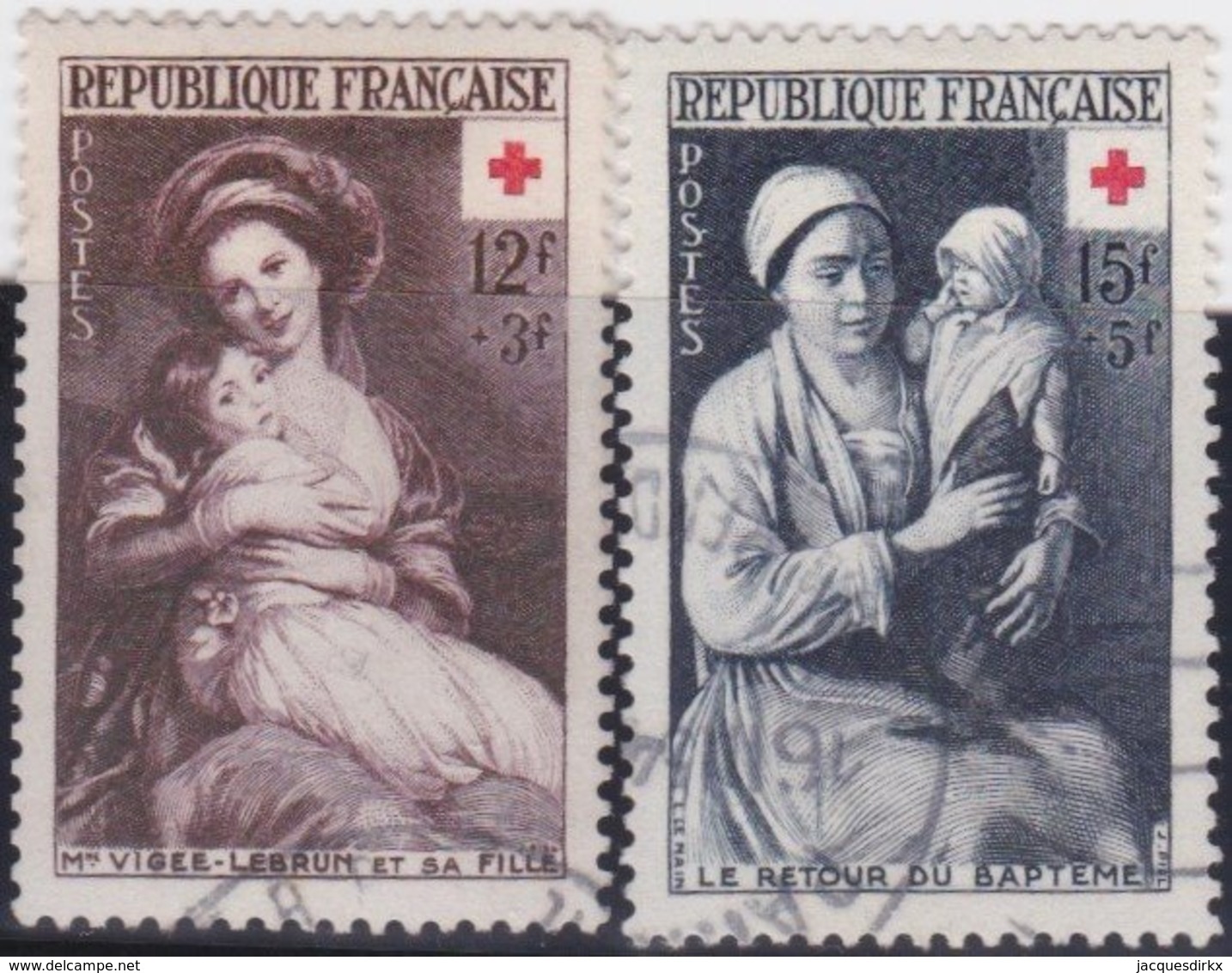 France  .   Yvert   .    966/967       .     O          .       Oblitéré - Used Stamps