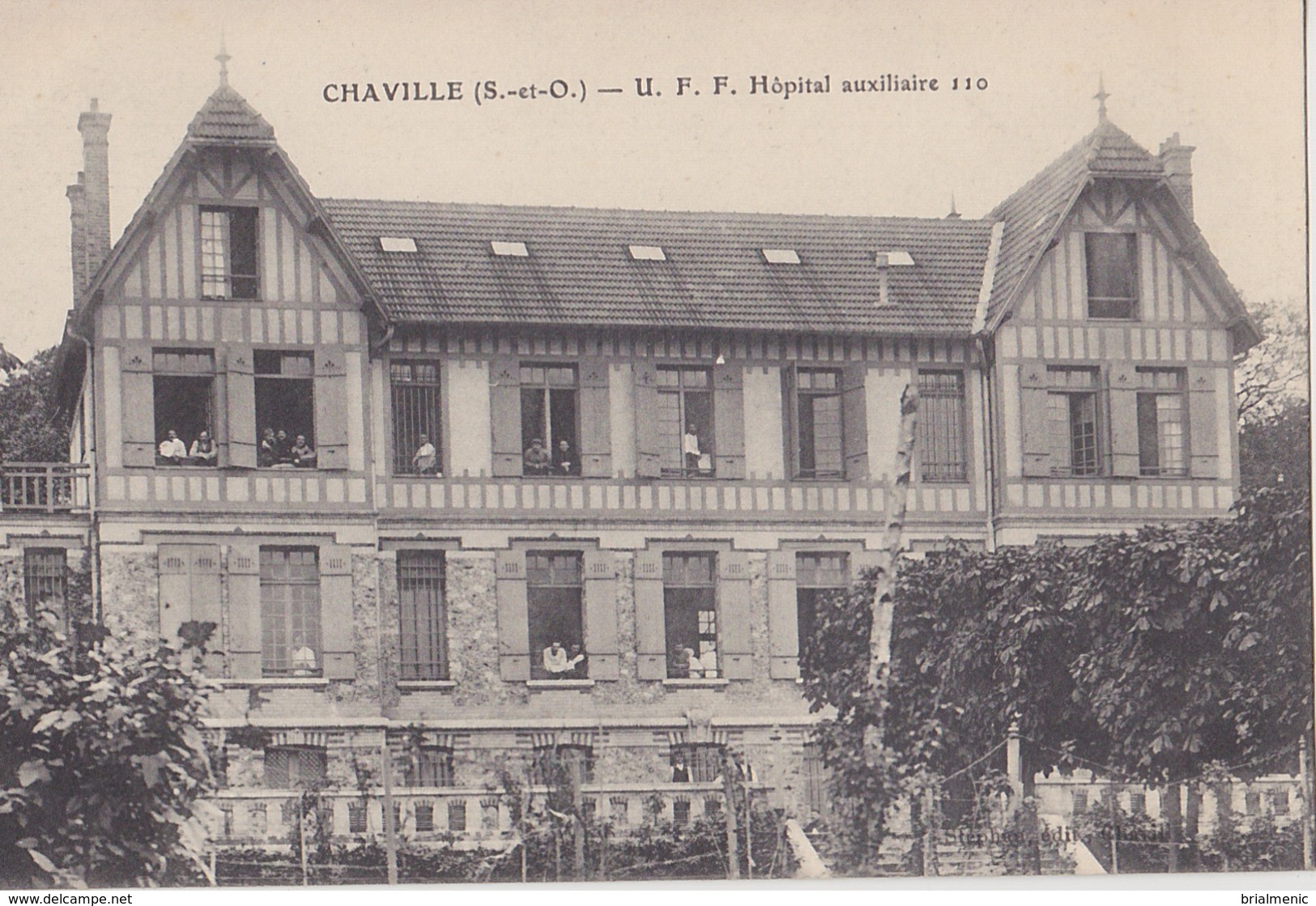 CHAVILLE  U F F Hôpital Auxilliaire - Chaville