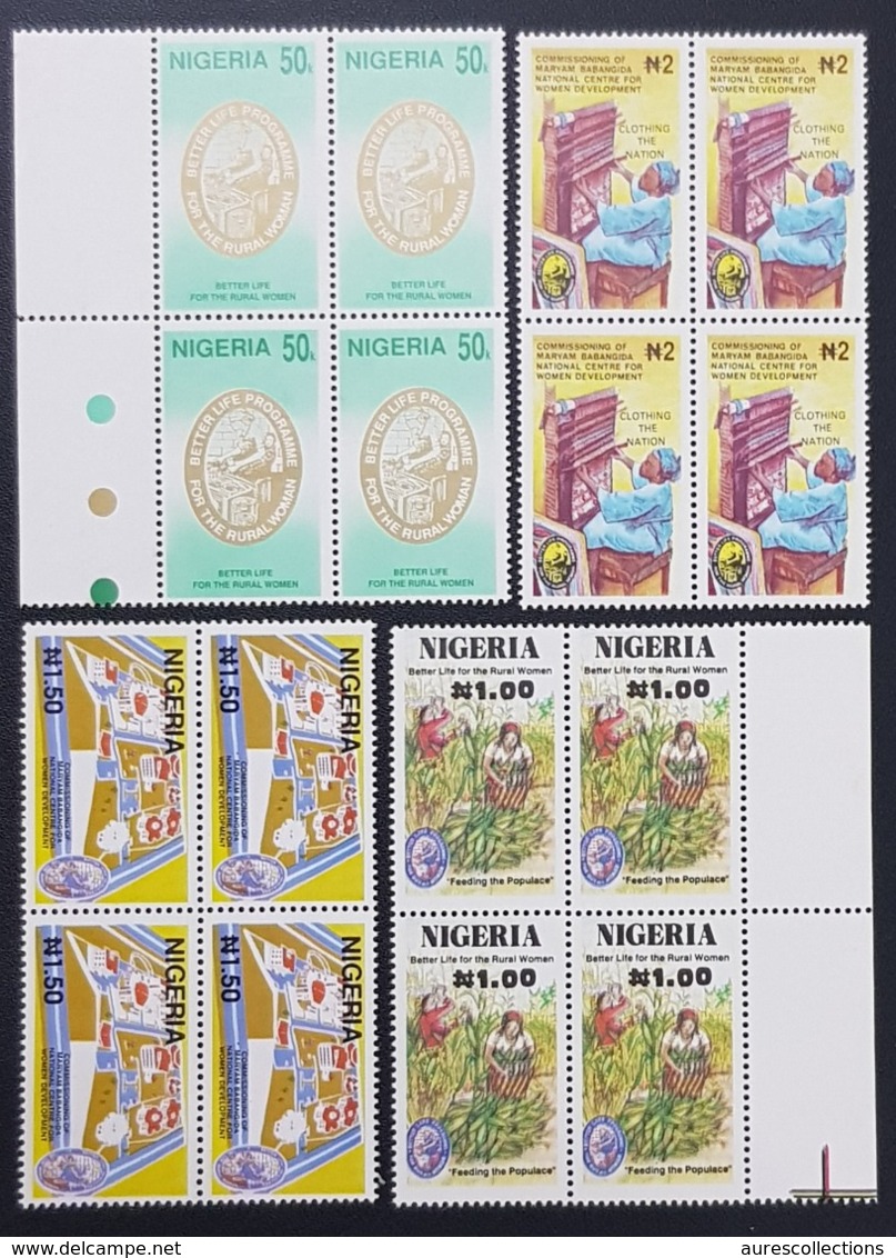 NIGERIA 1992 - NATIONAL CENTRE FOR WOMEN WOMAN DEVELOPMENT COMMISSION - RARE MNH - Nigeria (1961-...)