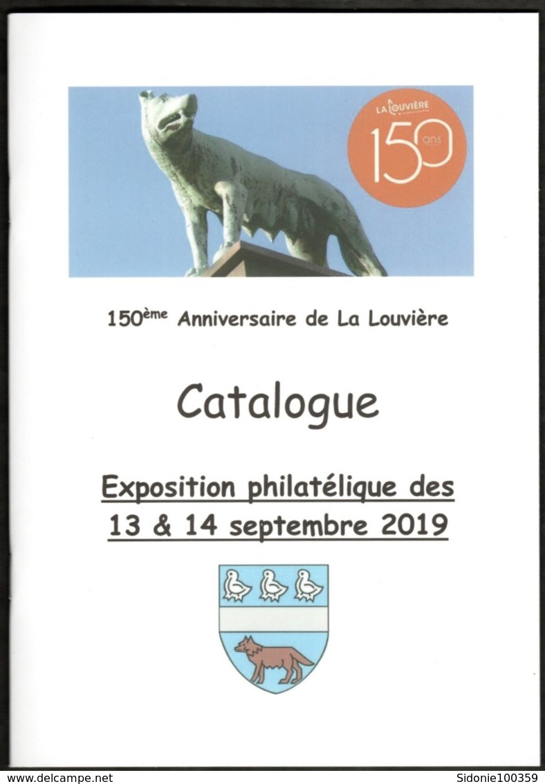 La Louvière  Catalogue émis Pour Les 150 Ans De La Ville - Andere & Zonder Classificatie