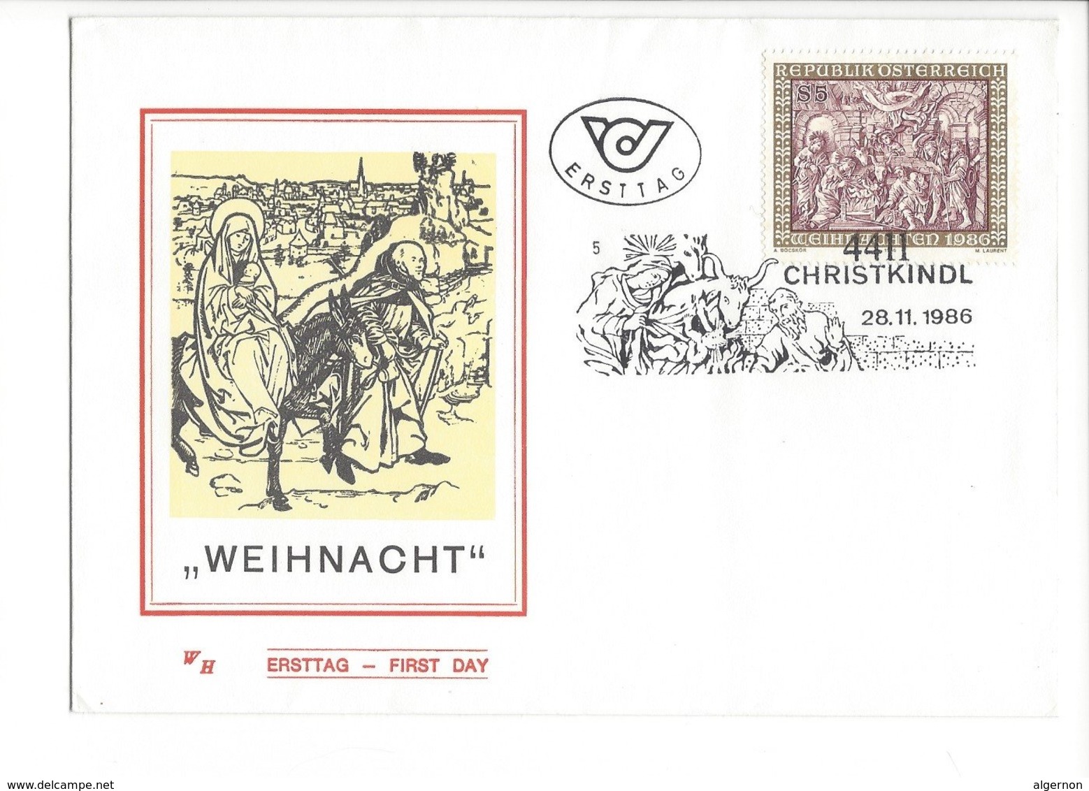 22389 - Christkindl 28.11.1986  Weihnacht - Noël