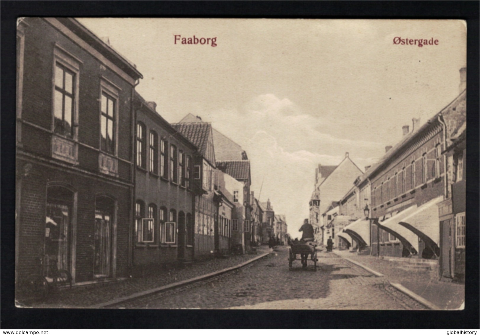 DE2590 - DENMARK - FAABORG - ØSTERGADE - STREET VIEW - Dinamarca