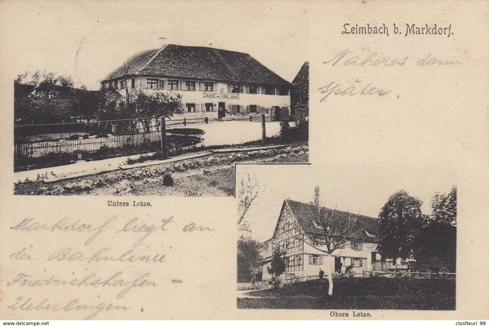 Leimbach Bei Markdorf 15.10.1905 - Markdorf