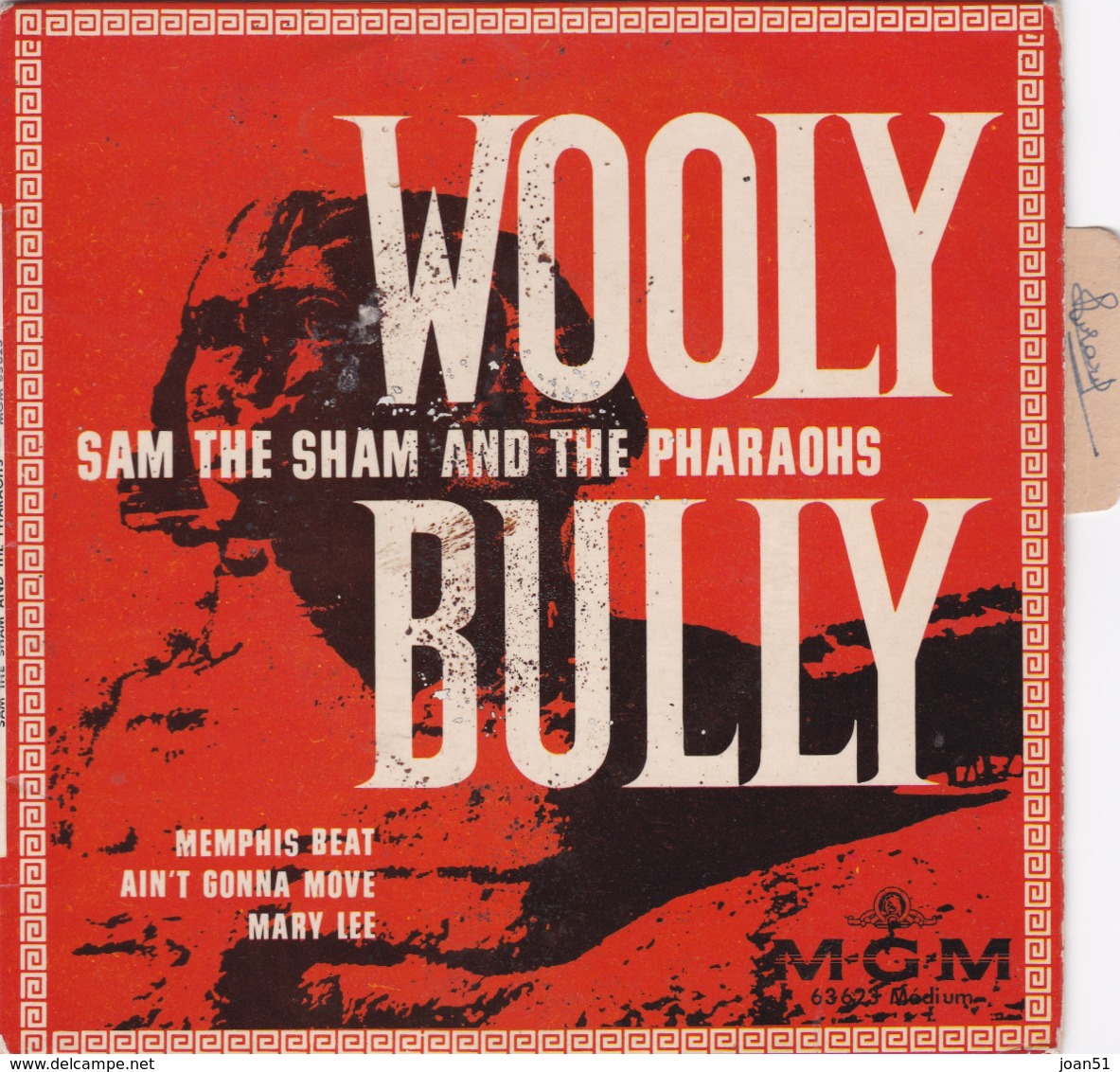 SAM THE SHAM AND THE PHARAOHS ( Pochette Vide Avec Languette ) WOOLY BULLY - Rock