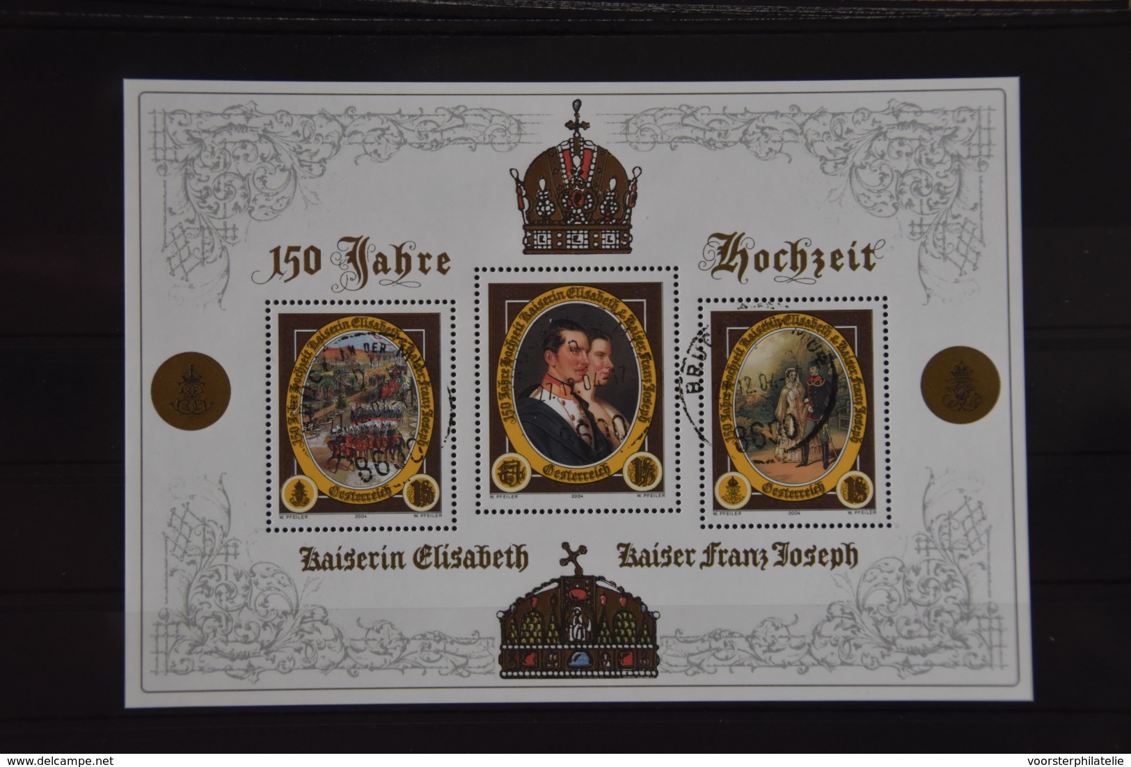 D(A) 061 ++ LOT AUSTRIA OOSTENRIJK KAISER FRANZ JOSEPH USED GESTEMPELD - Blocs & Hojas