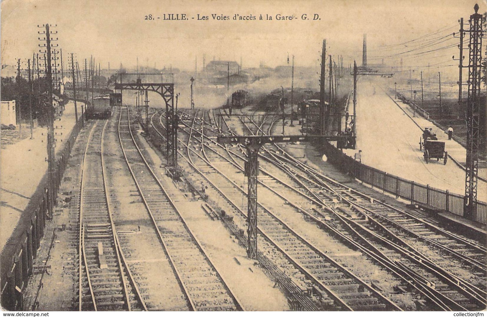 CPA FRANCE 59 "Lille, La Gare" - Lille