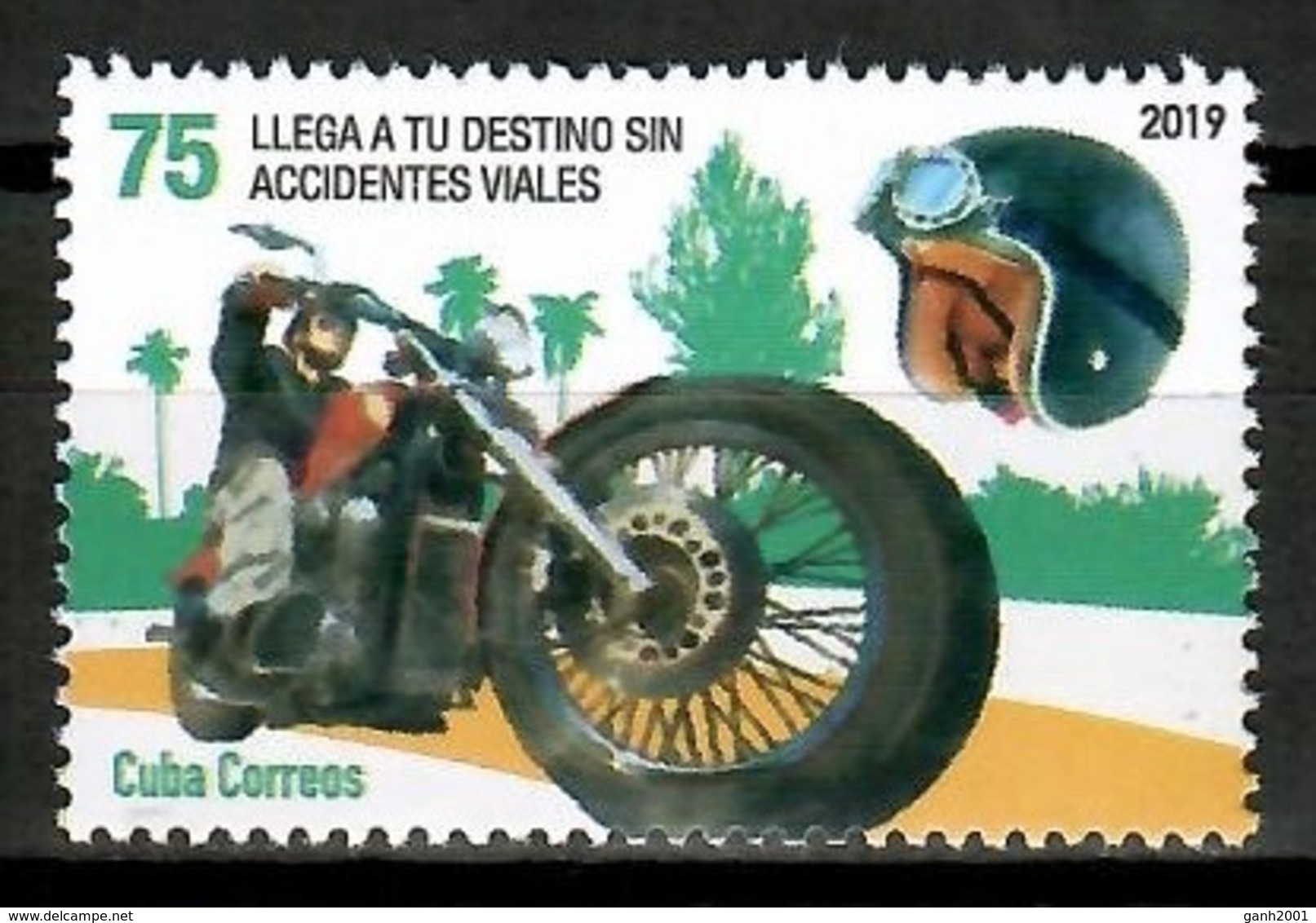 Cuba 2019 / Transport Motorcycle Road Safety MNH Motorbike Motocicleta Moto Seguridad Vial / Cu14902  C4-6 - Motos