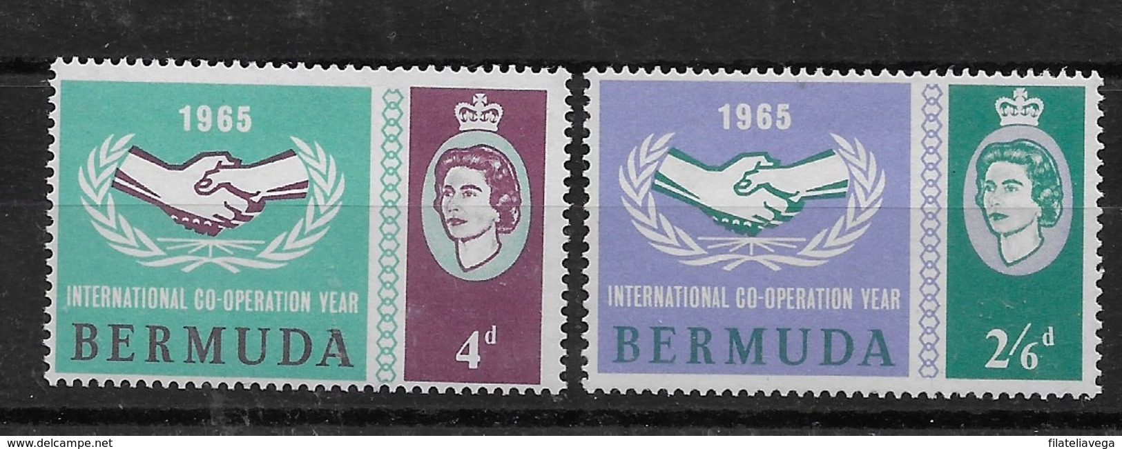 Serie De Bermuda Nº Yvert 187/88 ** - Bermudas