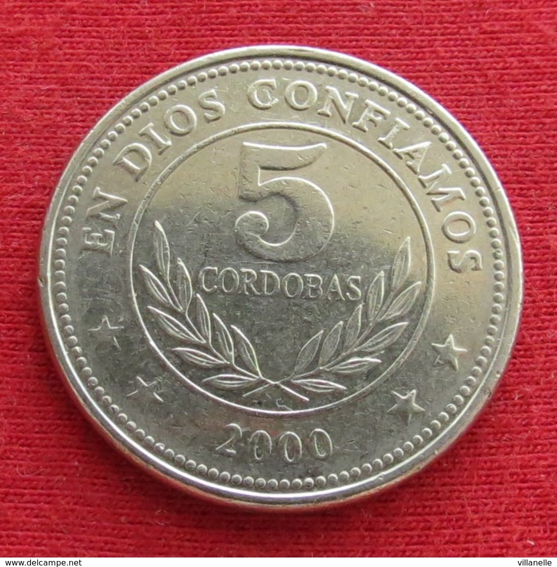 Nicaragua 5 Cordobas 2000 KM# 90 - Nicaragua