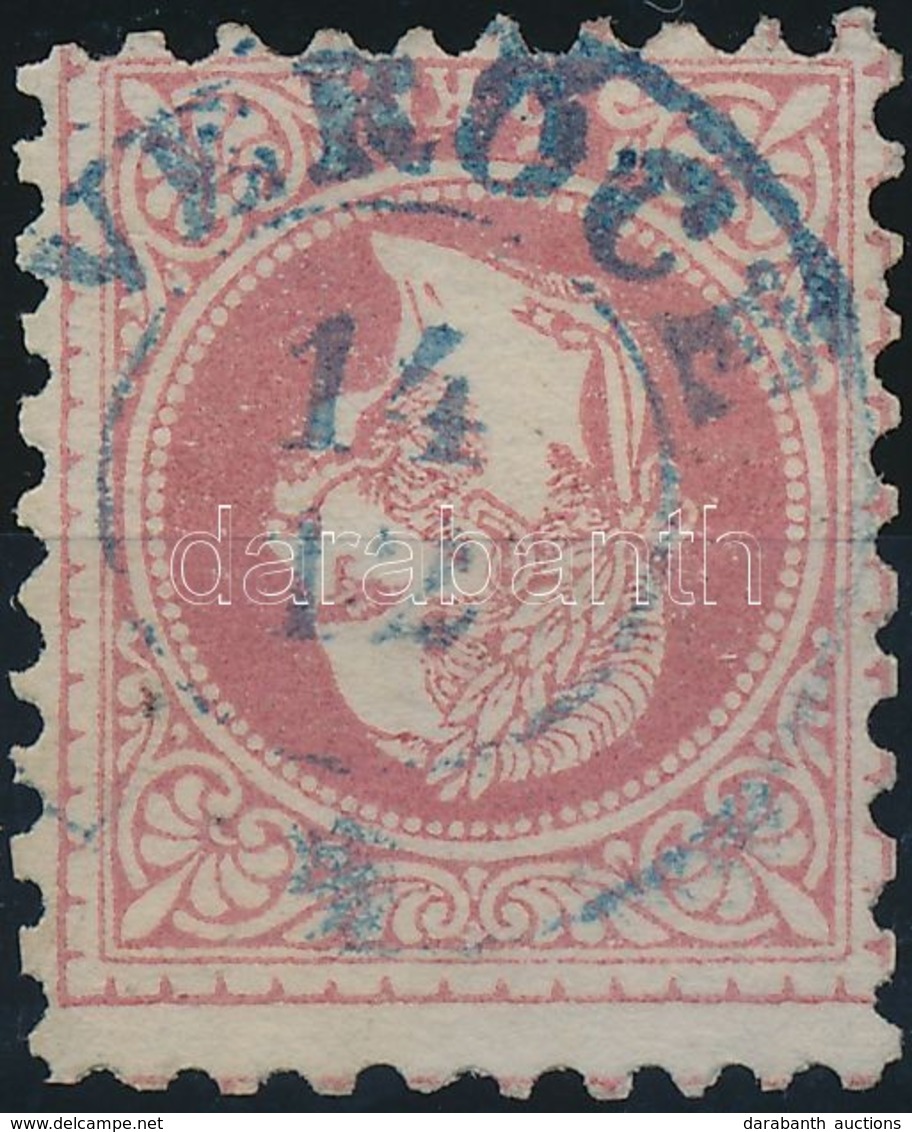 O 1867 5kr, Kék / Blue 'VERÖCE' (Gudlin 600 Pont) - Sonstige & Ohne Zuordnung